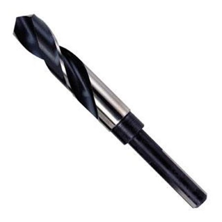 HANSON Hanson HAN90180 1.25 in. Silver and Deming High Speed Steel Fractional .5 in. Reduced Shank Drill Bit HAN90180